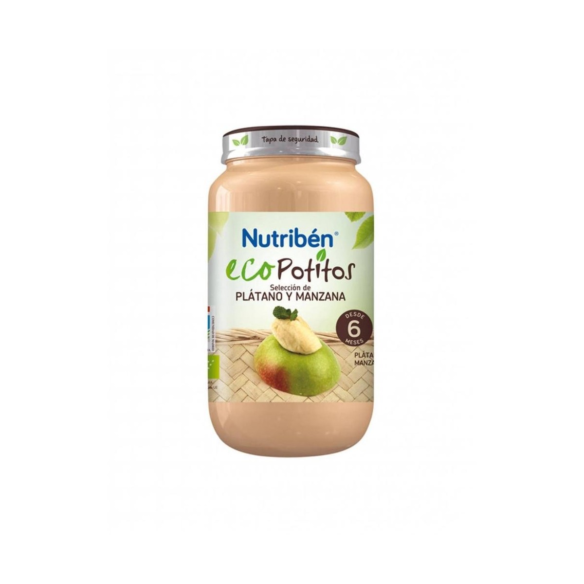 nutriben eco seleccion platano y manzana 250gr