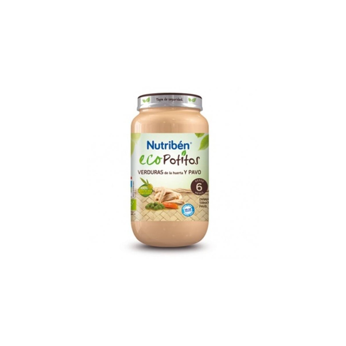 nutriben eco verduras de la huerta y pavo 250 g