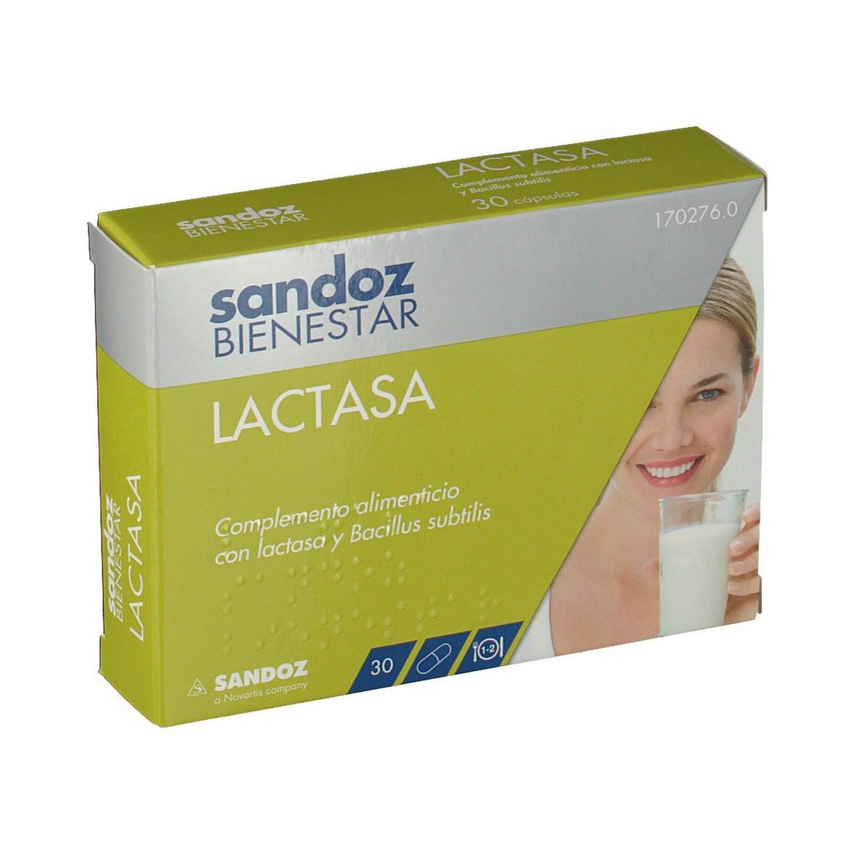 sandoz bienestar lactasa 30 capsulas