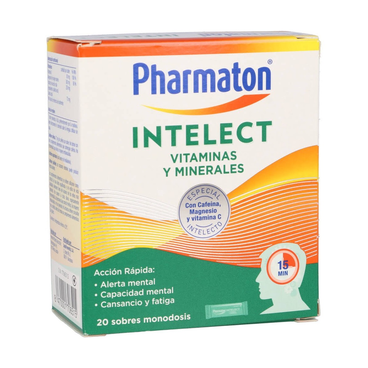 pharmaton intelect 20 sobres