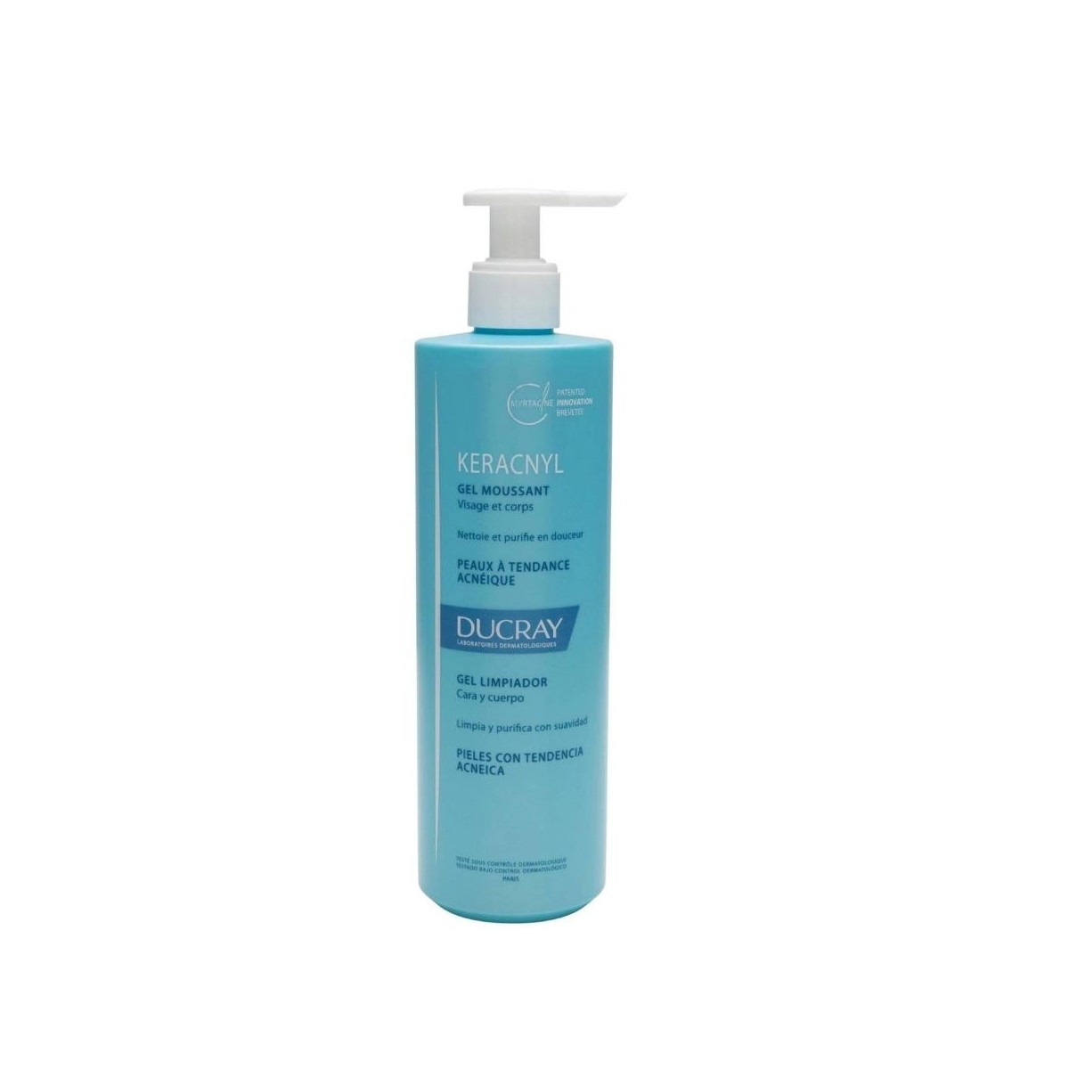 keracnyl gel limpiador ducray 400 ml