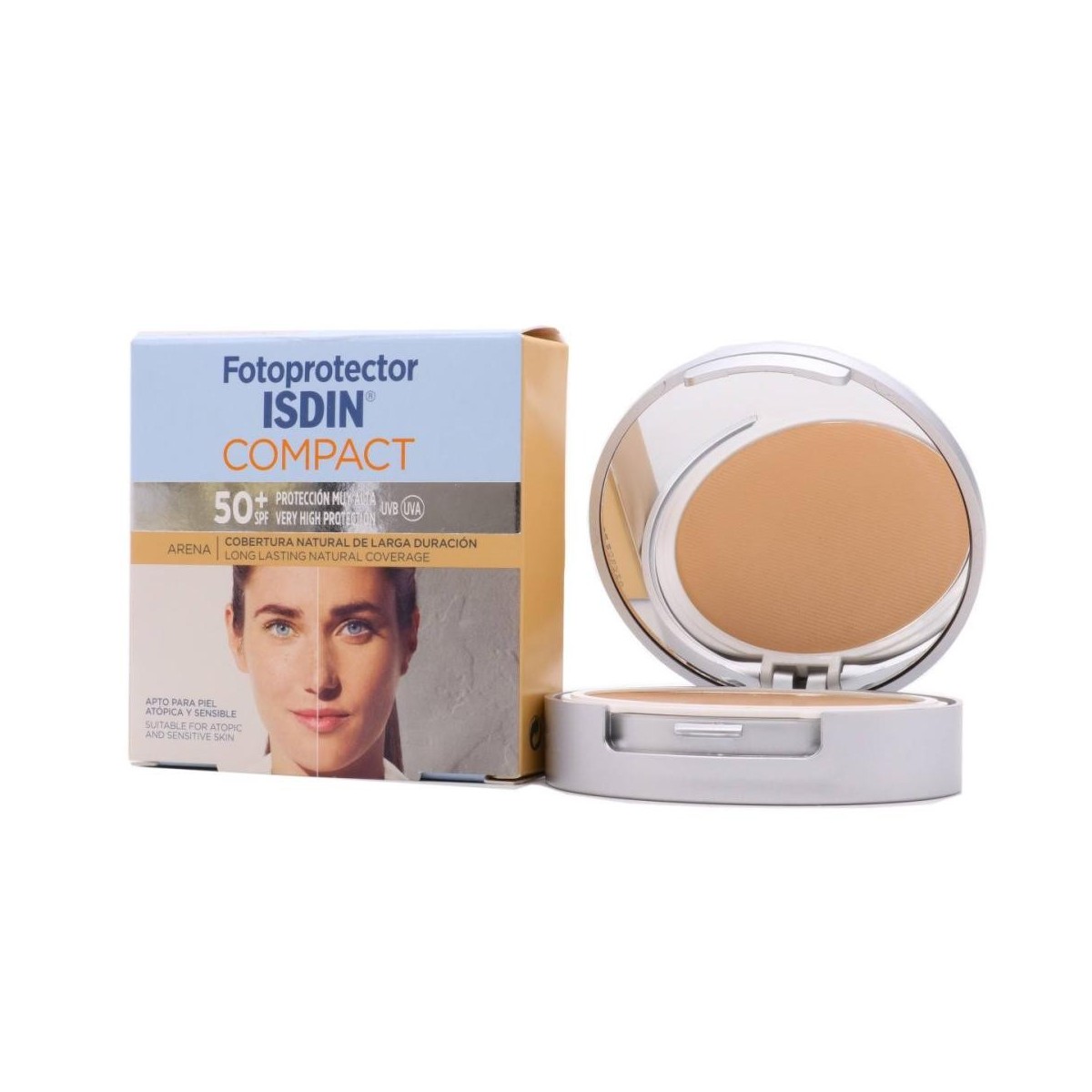 isdin fotoprotector compact 50 arena 10 gr