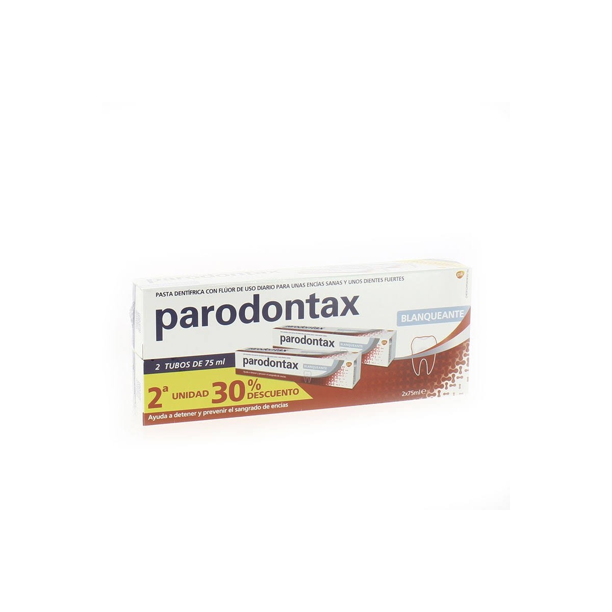 parodontax blanqueante pasta dental 75ml