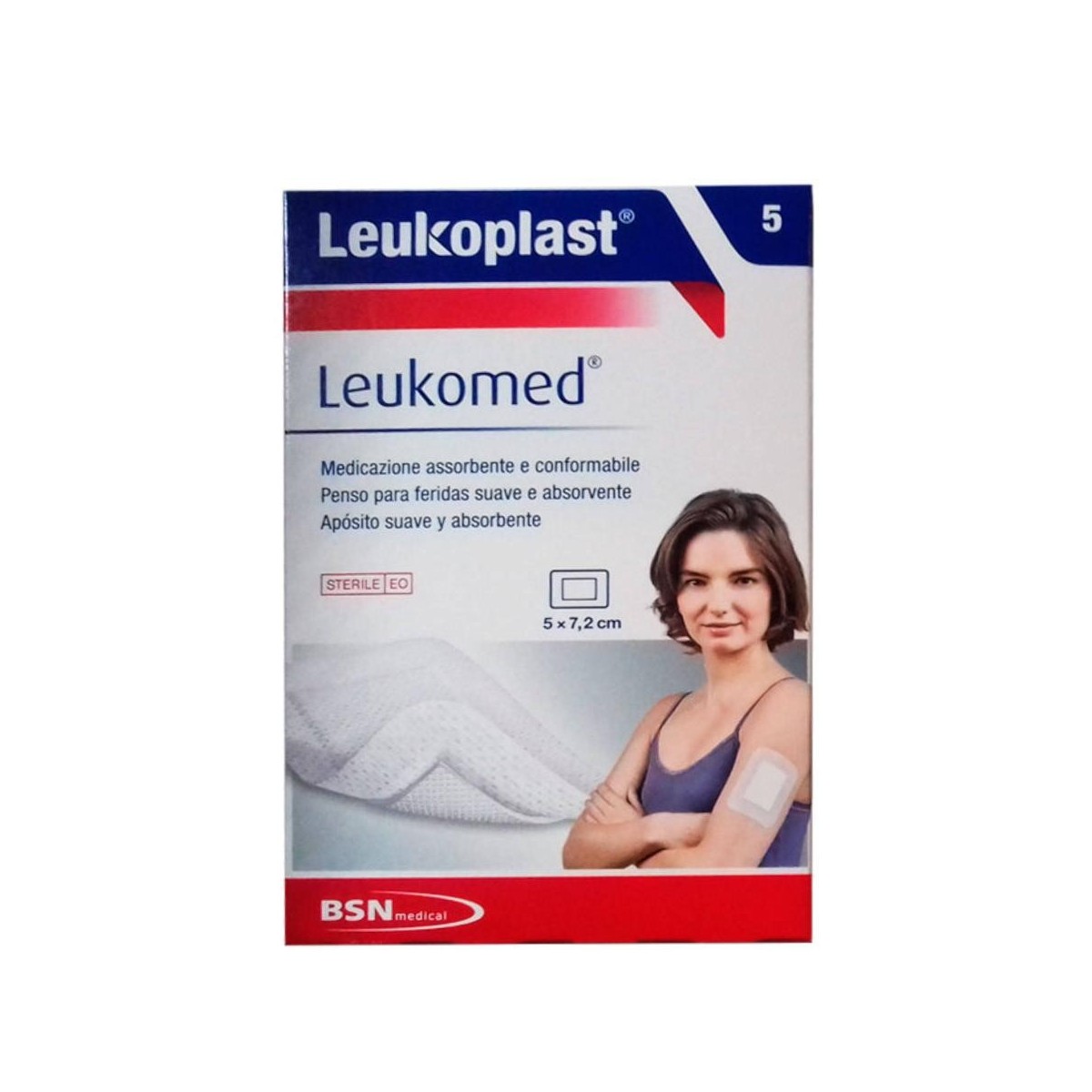leukoplast leukomed apositos 5 x 72 cm