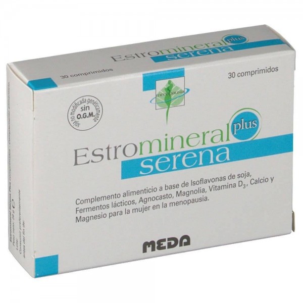 estromineral plus serena 30 comprimidos