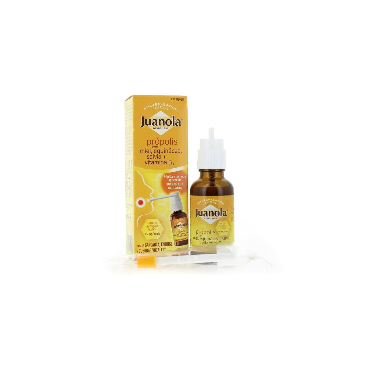 juanola pulverizador bucal propolis 30ml