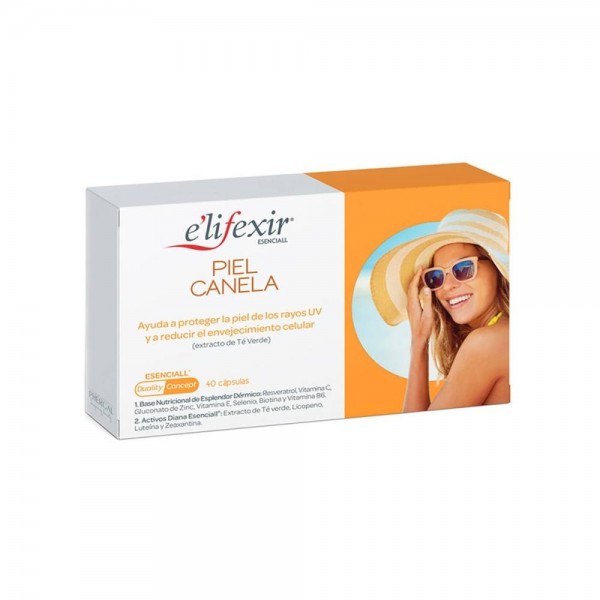 elifexir esenciall piel canela 40 capsulas