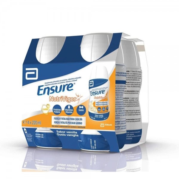 ensure nutrivigor vainilla 4 x 220 ml