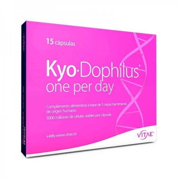 kyo dophilus one per day 15 capsulas vitae