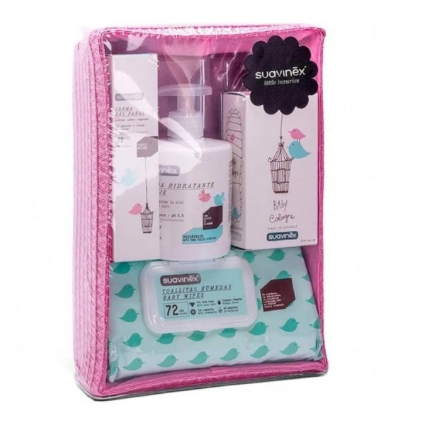 suavinex canastilla rosa nina