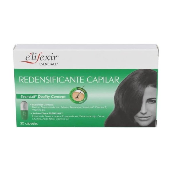 elifexir esenciall redensificante capilar 30 capsulas