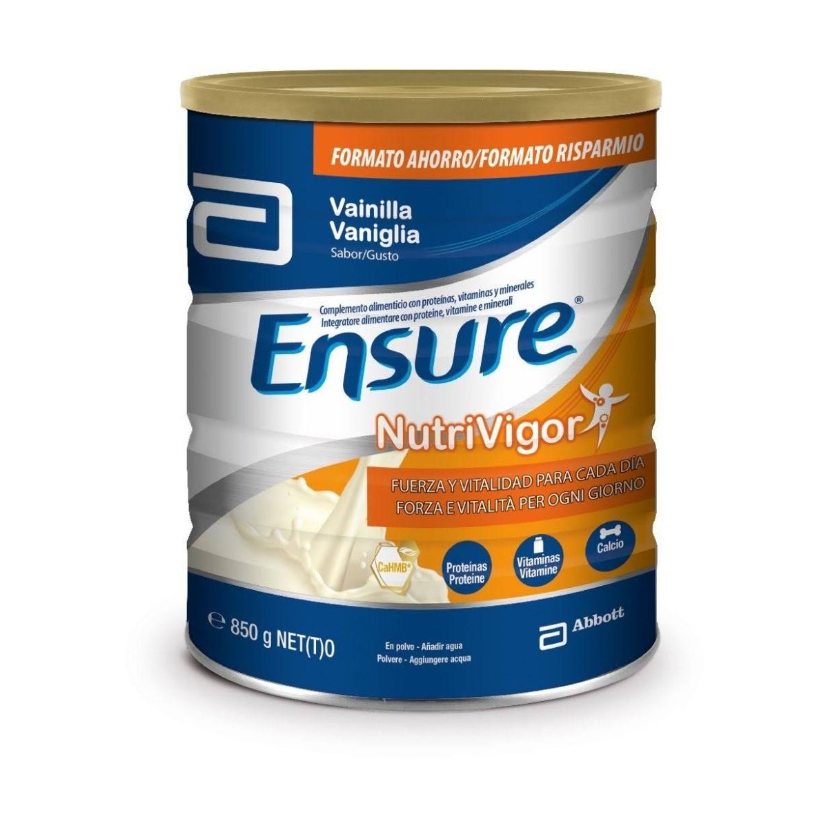 ensure nutrivigor 850 g vainilla