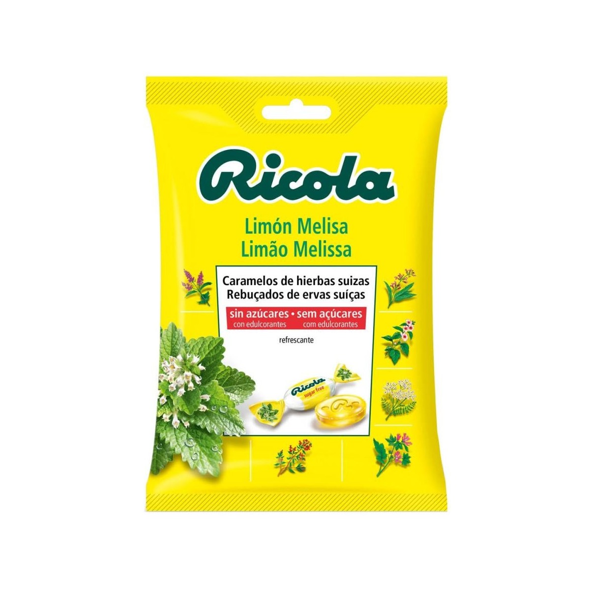ricola caramelos limon melisa 70 g