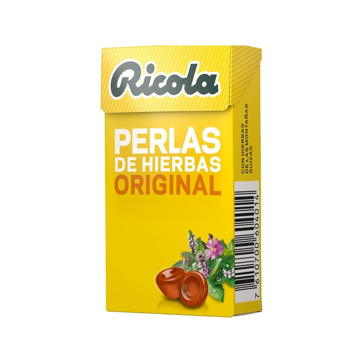 ricola perlas hierbas suizas 25 g