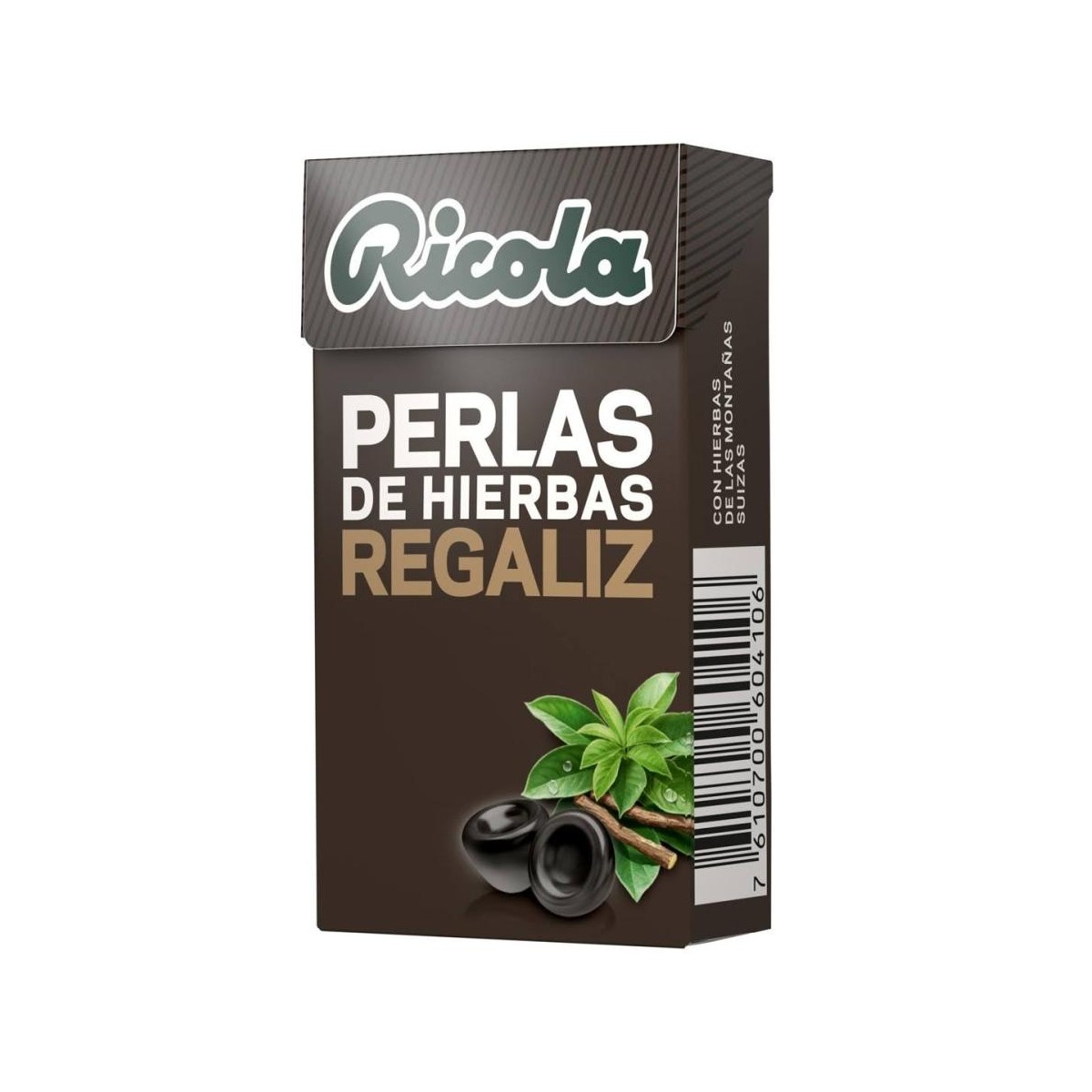 ricola perlas regaliz 25 g