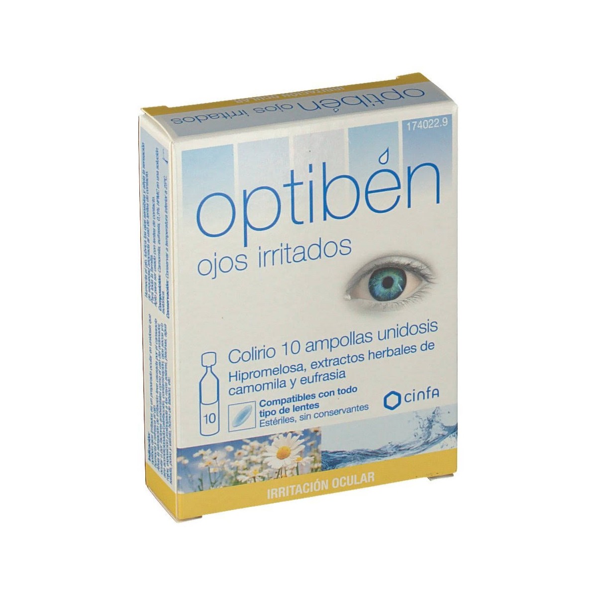 optiben ojos irritados 10 unidosis