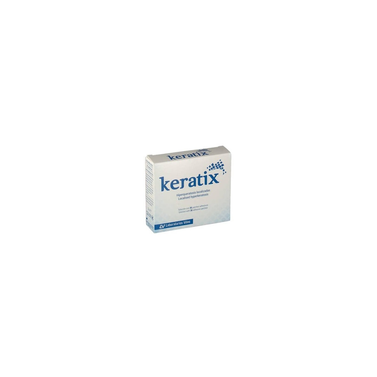 keratix solucion 3 gr 36 parches adhesivos