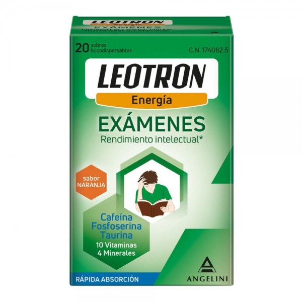 leotron 20 sobres examenes