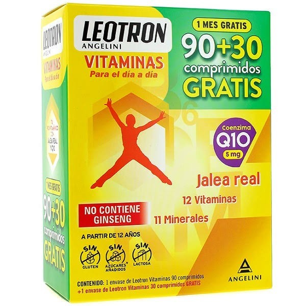 leotron vitaminas 90 30 comprimidos