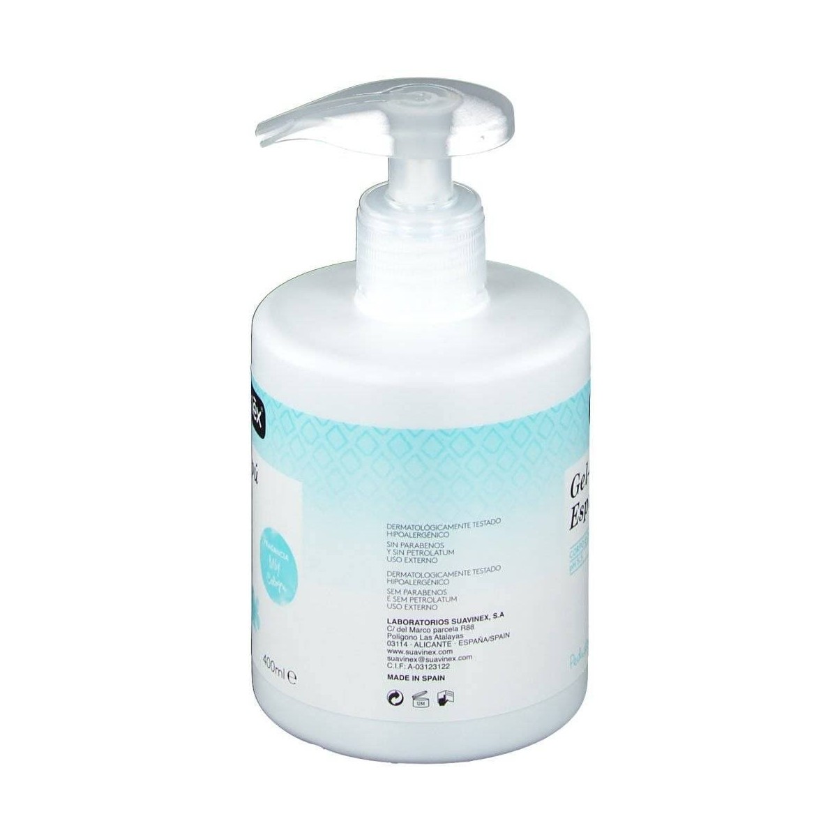suavinex gel champu espumoso 400 ml