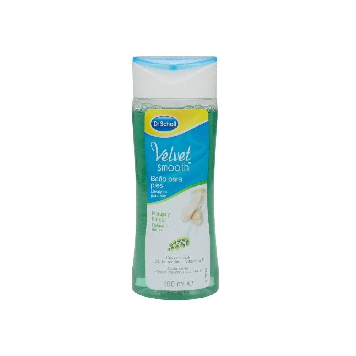 dr scholl velvet smooth bano para pies 150 ml
