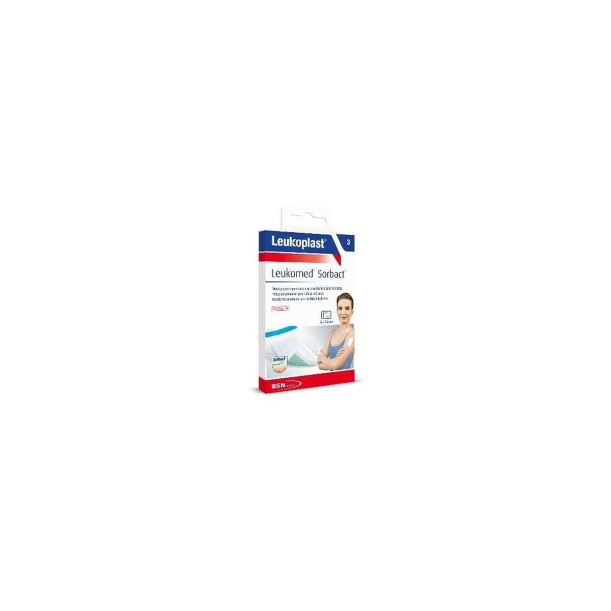 leukomed sorbact aposito 5 x 72cm 3 uds