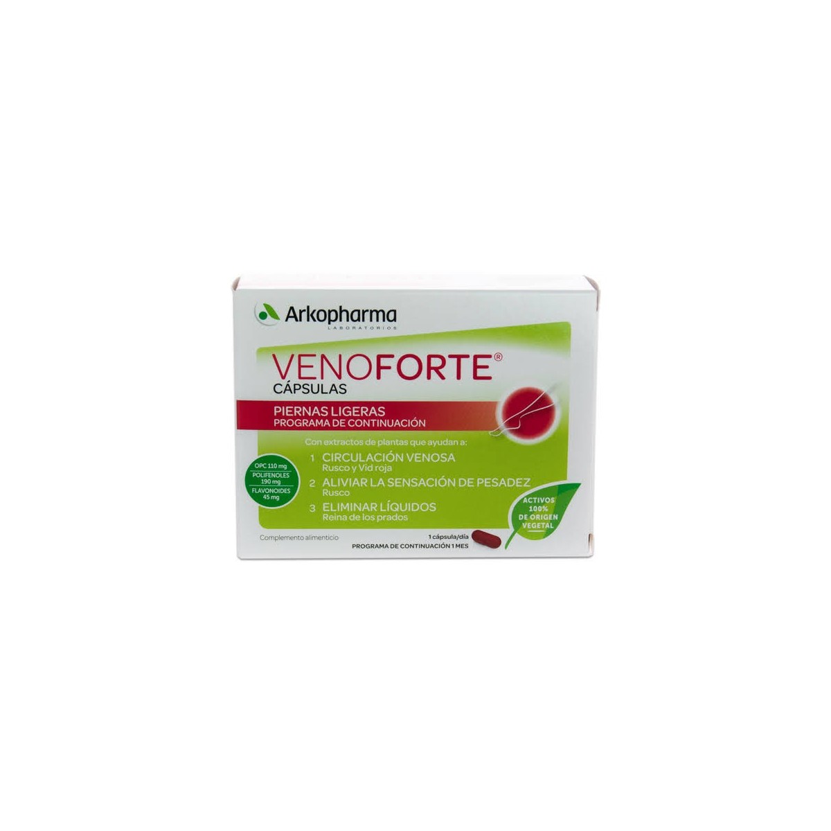 venoforte piernas ligeras 30 capsulas