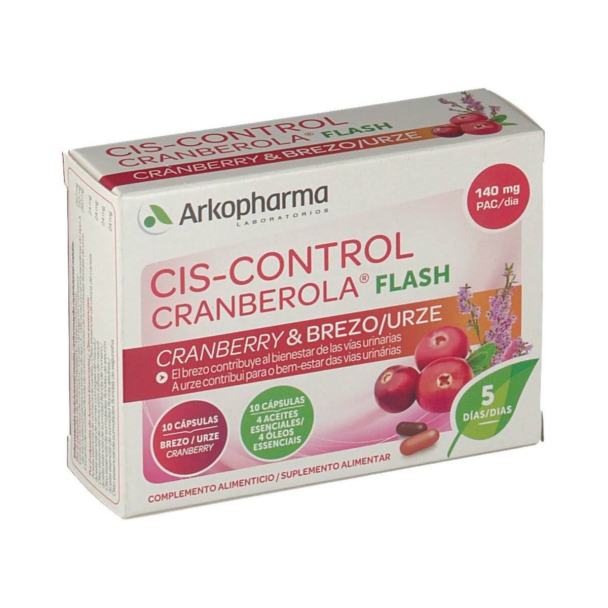 arkopharma cis control cranberola flash