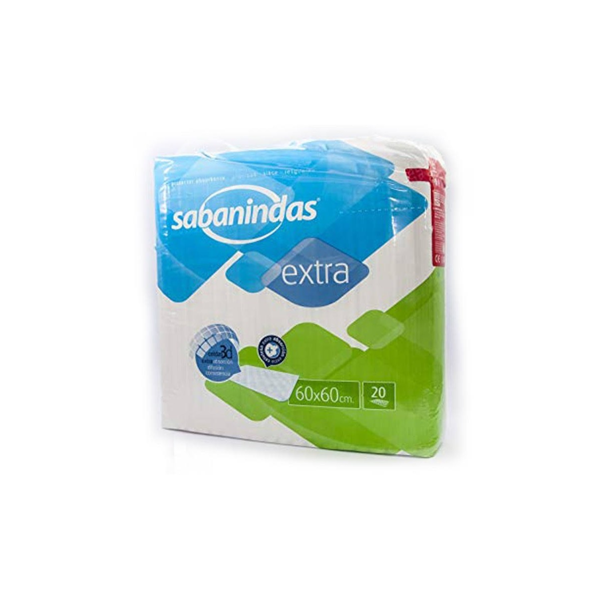 sabanindas empapador 60x60 20 uni