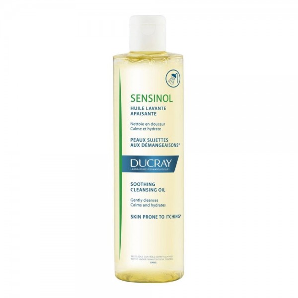 ducray sensinol aceite limpiador calmante 400 ml
