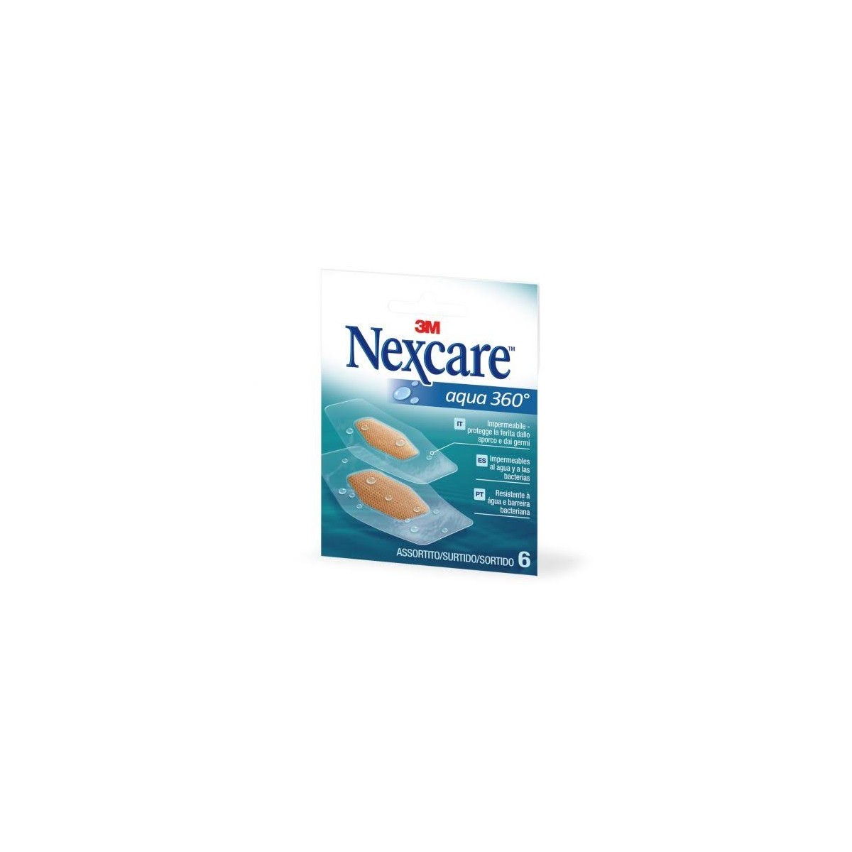 nexcare aqua 360 6 bolsillo