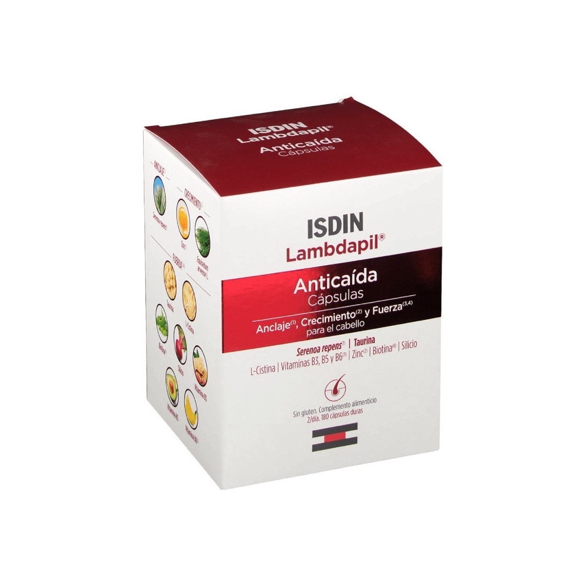 lambdapil anticaida 180 capsulas isdin