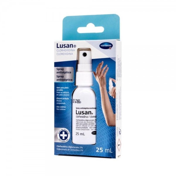 lusan clorhexidina 2 spray 25ml