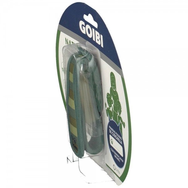 goibi nature pulsera de citronella rayas caqui