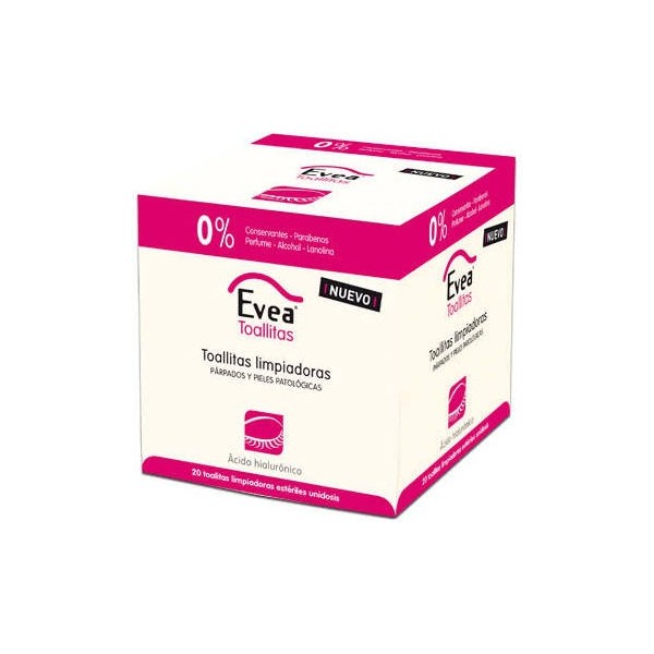 evea toallita esteril limpieza parpados monodosis