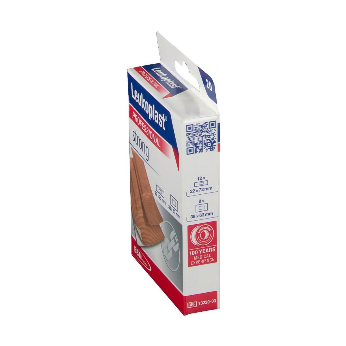 tiritas leukoplast strong surtido 20 u