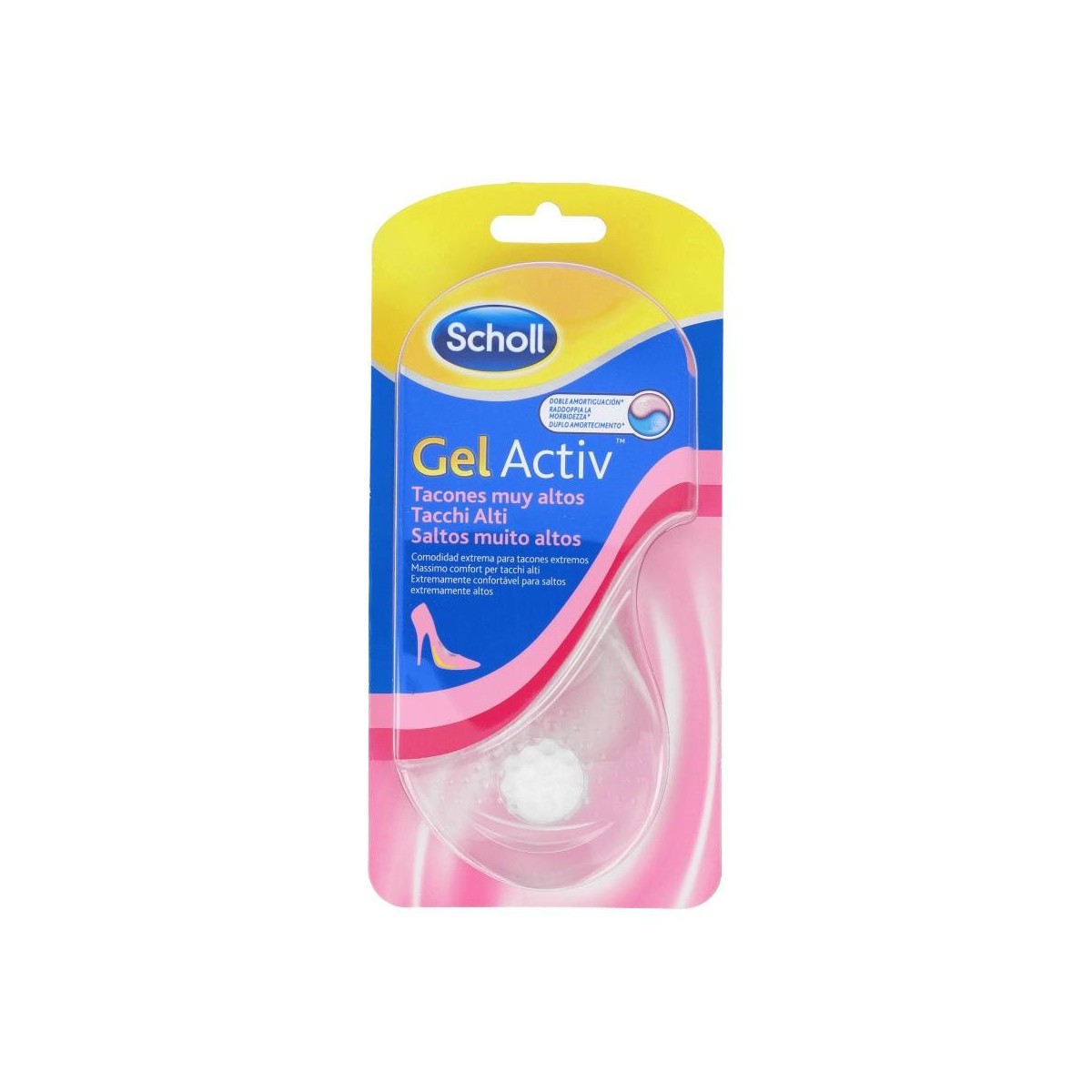 scholl gel activ tacones muy altos