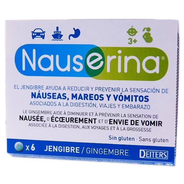 nauserina 6 comprimidos deiters