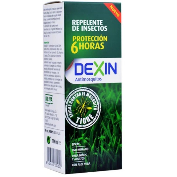 dexin repelente de insectos 100ml