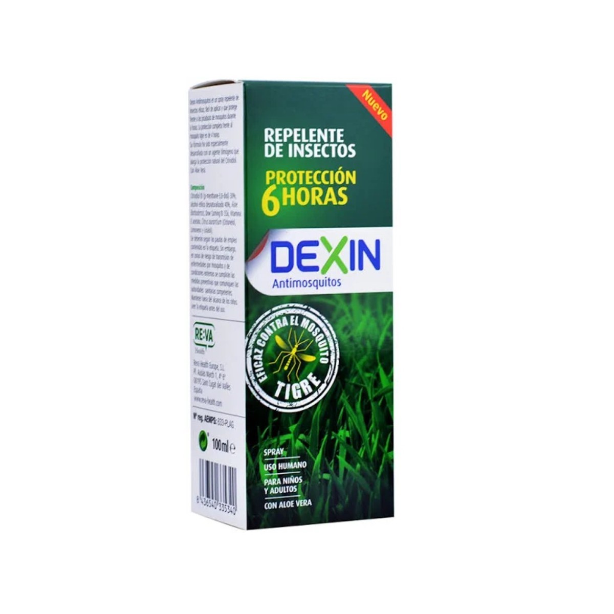 dexin repelente de insectos 100ml