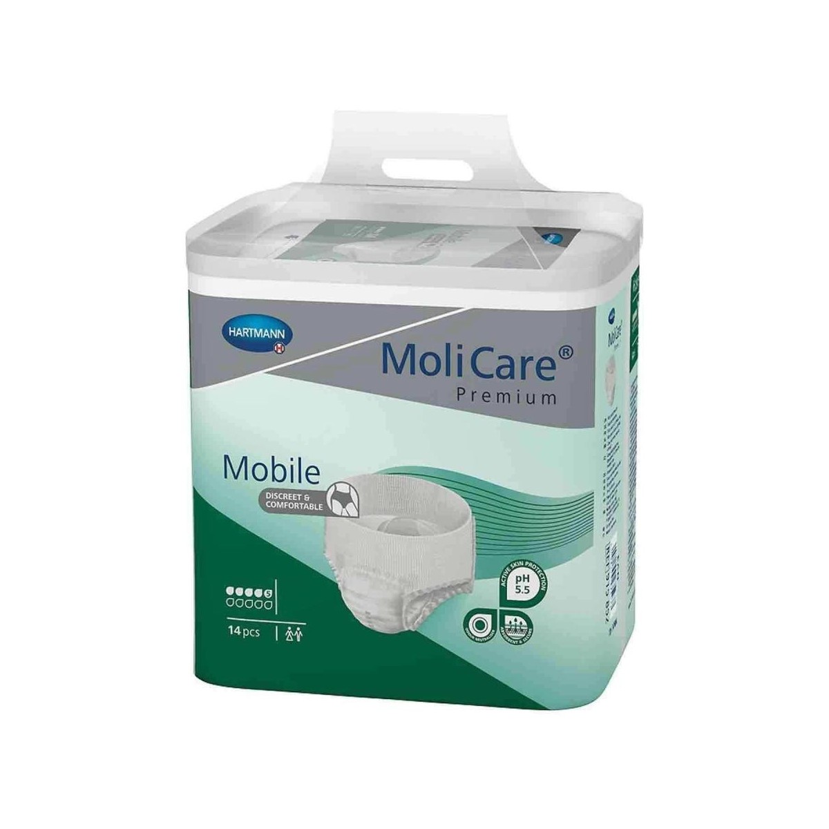 molicare premium mobile tl 14u 5 gotas