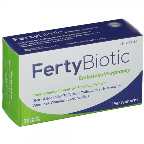 fertybiotic embarazo 30 capsulas