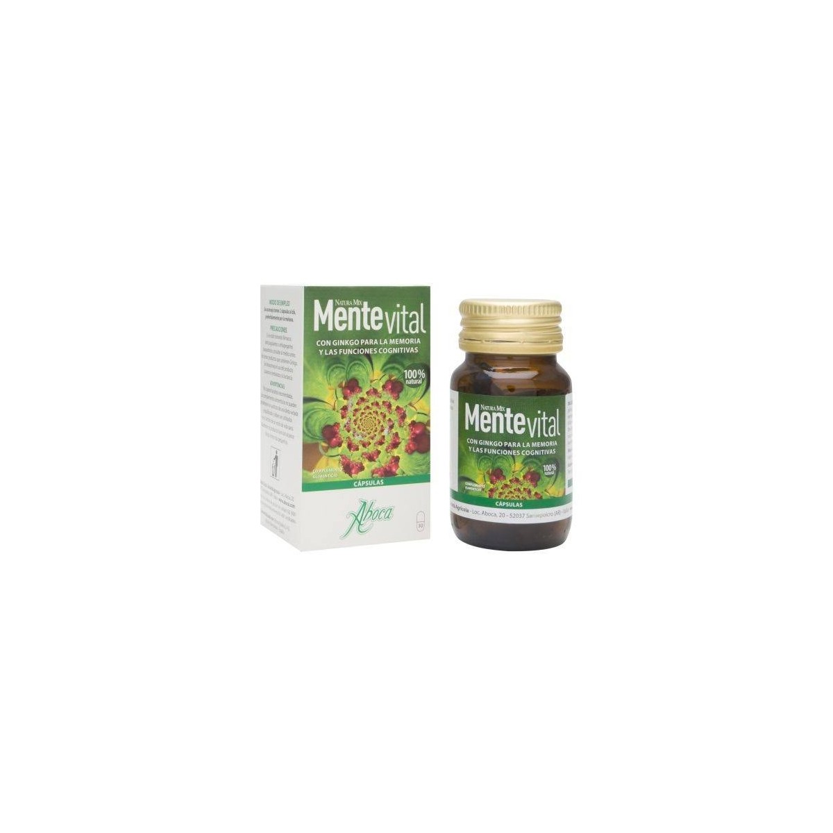 natura mix mente vital 30 capsulas