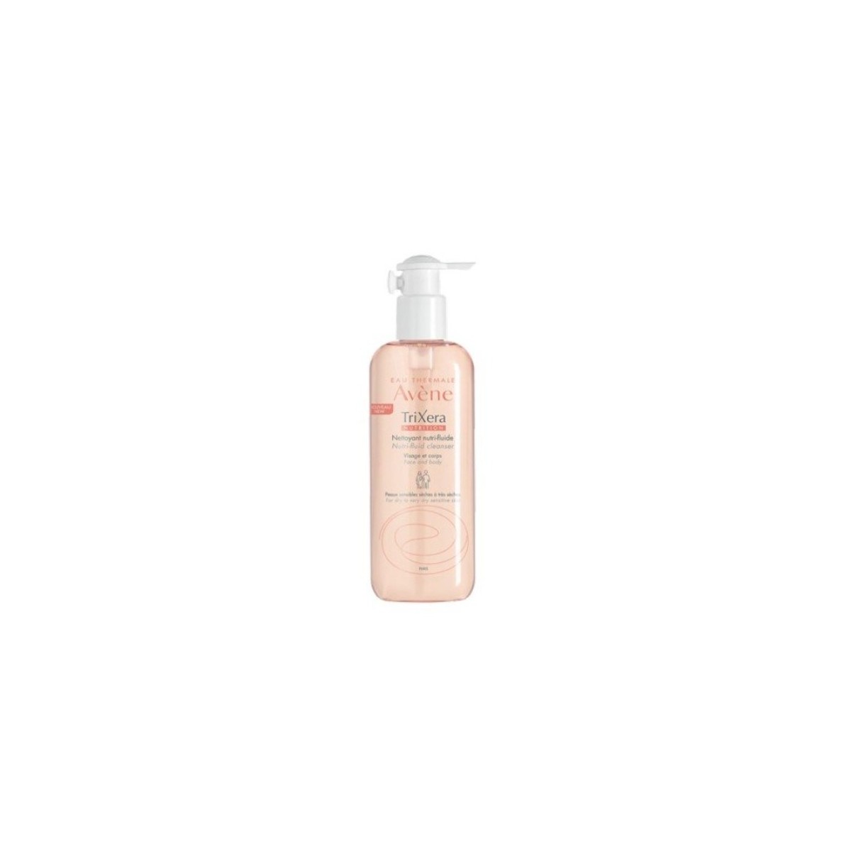 avene trixera nutrition limpiador nutri fluido 400 ml