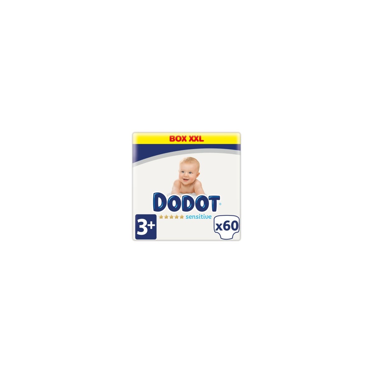 dodot sensitive talla 3 extra pack 60 panales