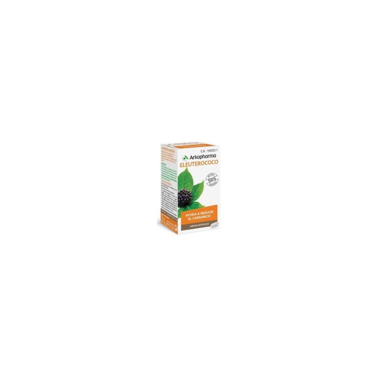 arkopharma arkocapsulas eleuterococo 45 capsulas