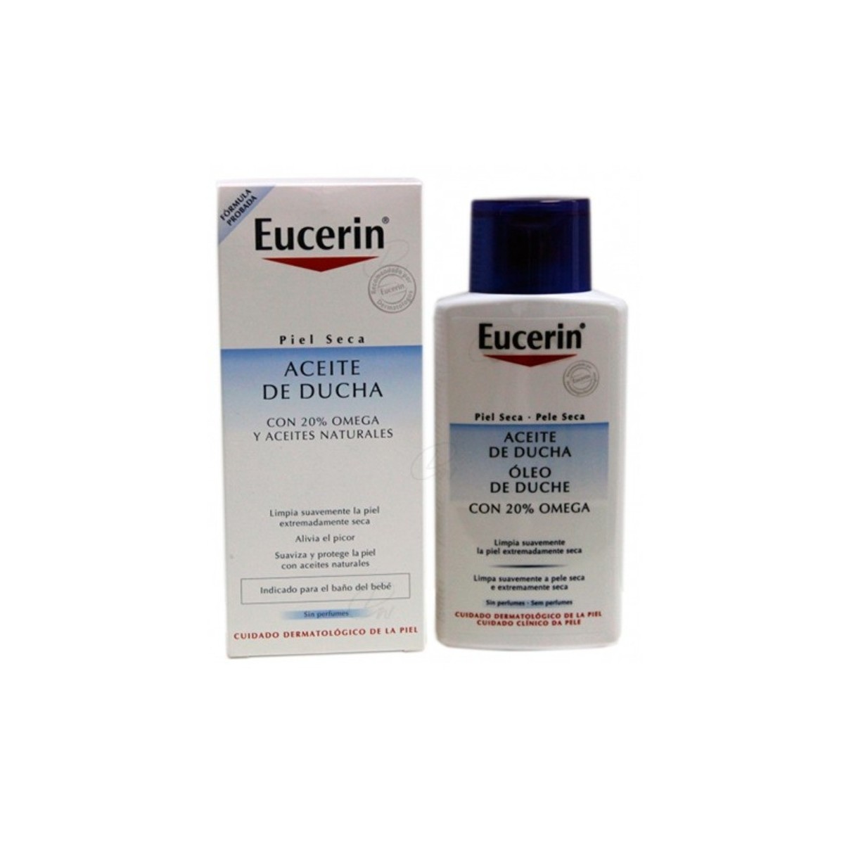 eucerin aceite de ducha omega piel seca 200 ml