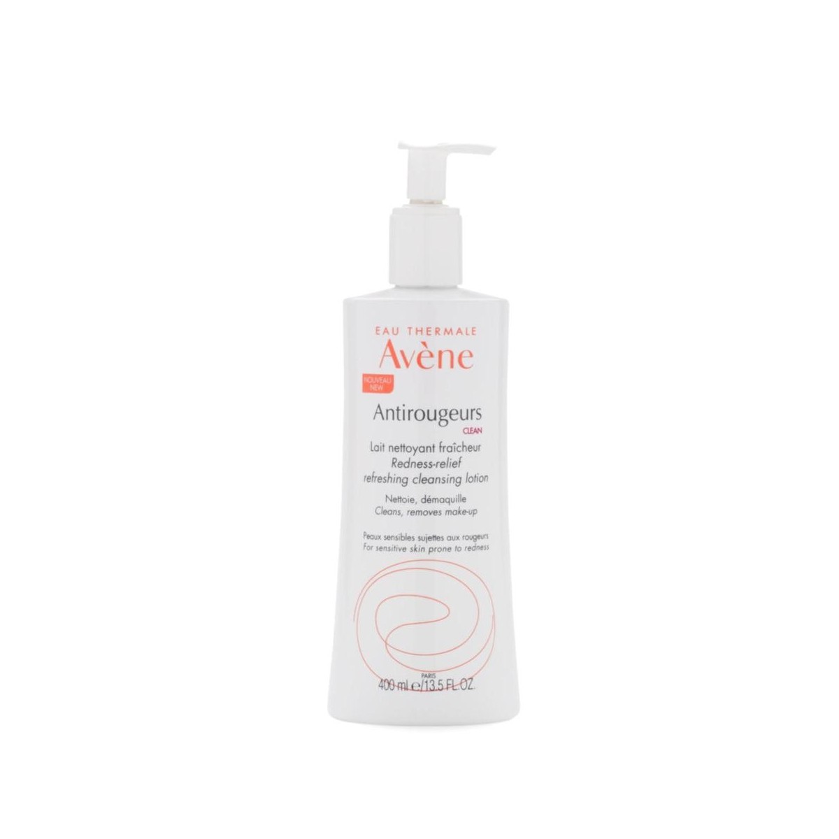 avene anti rojeces leche limpiadora refrescante 400 ml