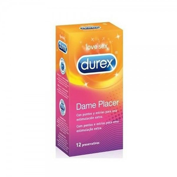durex dame placer 12 preservativos