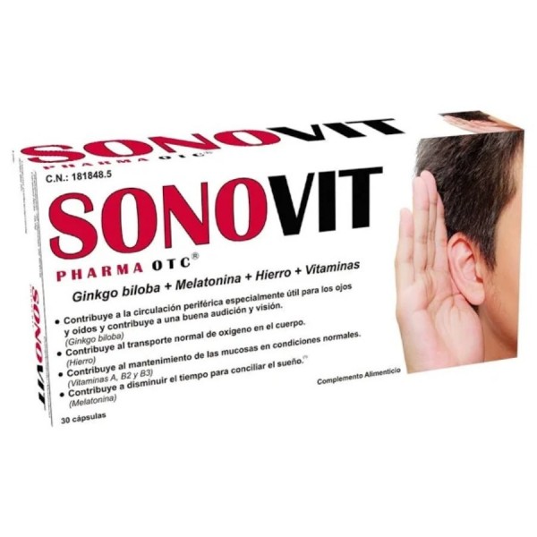 sonovit 30 capsulas